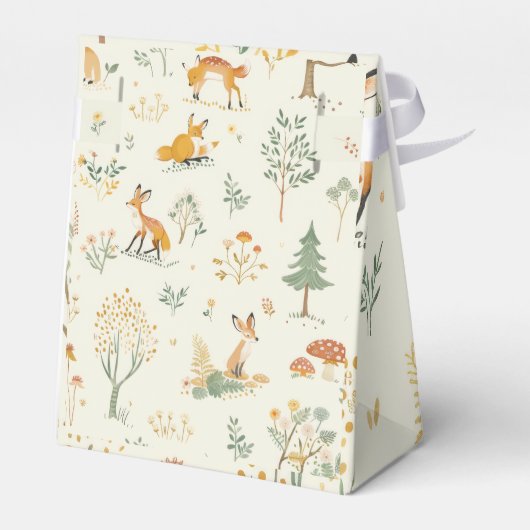 "Fox Forest Geschenkboxen Bag" Geschenkschachtel (Rückseite)