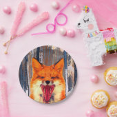 Fox-Forst-Papierplatte Pappteller (Party)