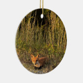 Fox Foto Ornament (Rechts)