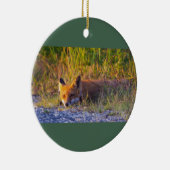 Fox Foto Ornament (Rechts)