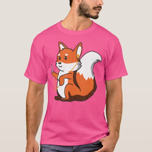 Fox Fox Friends Kopfhörer Fox T-Shirt (Vorderseite)