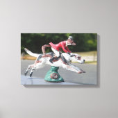 Fox Foxhunting Leinwanddruck (Vorderseite)