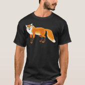 Fox Fuchs Animal Labor Print Labrador T-Shirt (Vorderseite)