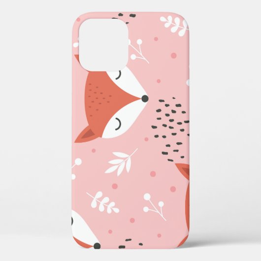 Fox Fun: Niedliches Waldmuster Case-Mate iPhone Hülle (Rückseite)