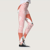 Fox Fun: Niedliches Waldmuster Leggings (Rechts)