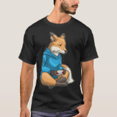 Fox Gamer Controller T-Shirt (Vorderseite)