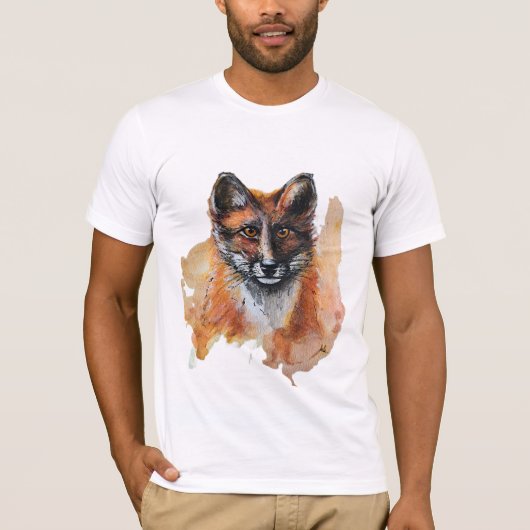 Fox - Geistier, JogGuide für Wasserfarbe T-Shirt (Vorderseite)