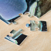 Fox genießt einen Schneetag Puzzle (Seite)