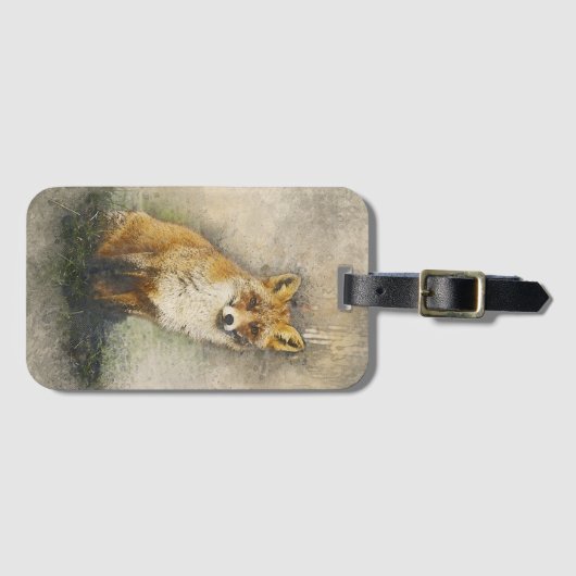 Fox Gepäckanhänger (Vorderseite (Horizontal))