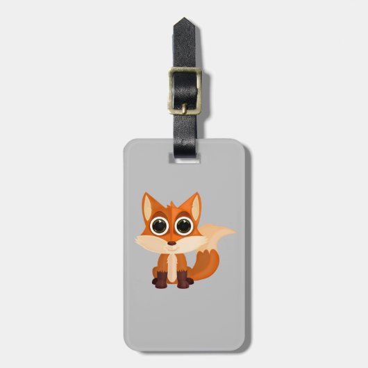 Fox Gepäckanhänger (Vorderseite vertikal)