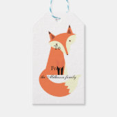 Fox Geschenkanhänger (Vorderseite)