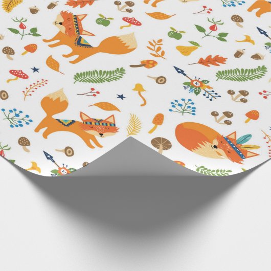 Fox 🦊  geschenkpapier (Ecke)