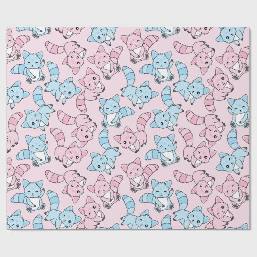 Fox Geschenkpapier (Flach)