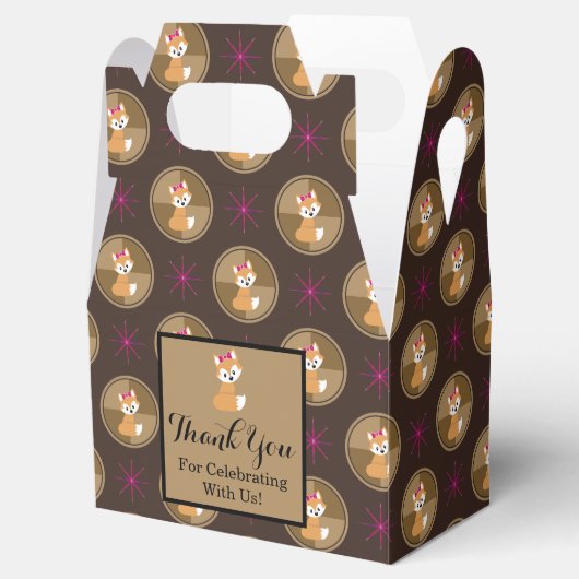 Fox Geschenkschachtel (Geöffnet)