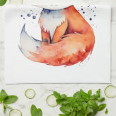 Fox Geschirrtuch (Gefaltet)