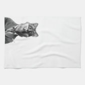 Fox-Geschirrtuch (Front) Handtuch (Horizontal)