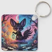 Fox geteilt durch die Twilight-Reiche Schlüsselanhänger (Rückseite)