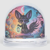 Fox geteilt durch die Twilight-Reiche Schneekugeln (Rückseite)