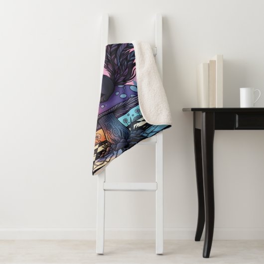 Fox geteilt durch die Twilight-Reiche Sherpadecke (Beispiel)