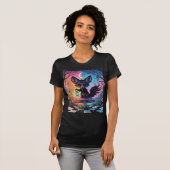 Fox geteilt durch die Twilight-Reiche T-Shirt (Vorne ganz)