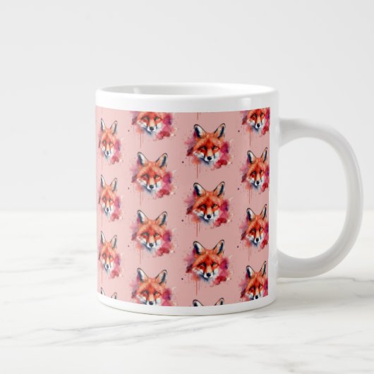 Fox Giant Coffee Mug Jumbo-Tasse (Rechts)