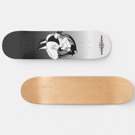 Fox Girl Skateboard (Horizontal)