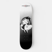 Fox Girl Skateboard (Vorderseite)