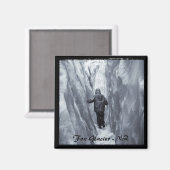 Fox Glacier - Neuseeland 4 (Kühlschrankmagnet) Magnet (Vorderseite/Rückseite)