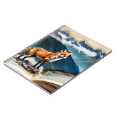Fox Glacier | Notebook-Journal Notizblock (Linke Seite)
