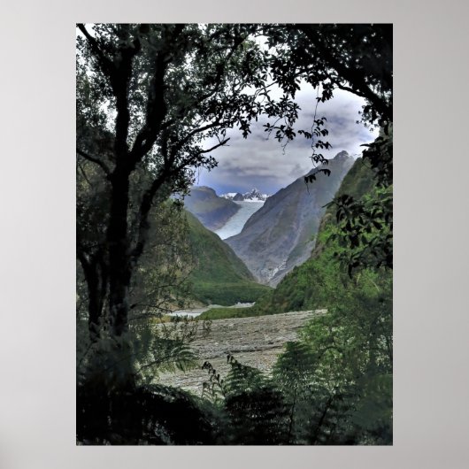 Fox Glacier Poster (Vorne)