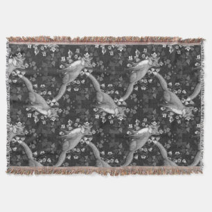 Fox, Glockenblumen und Efeu, einfarbig, silberne W Decke