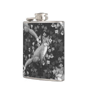 Fox, Glockenblumen und Efeu, einfarbig, silberne W Flachmann (Links)