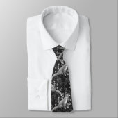 Fox, Glockenblumen und Efeu, einfarbig, silberne W Krawatte (Gebunden)