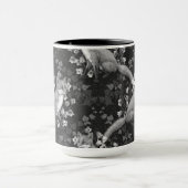 Fox, Glockenblumen und Efeu, einfarbig, silberne W Tasse (Zentrum)