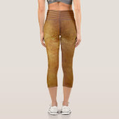 Fox Gold Capri Leggings (Rückseite)