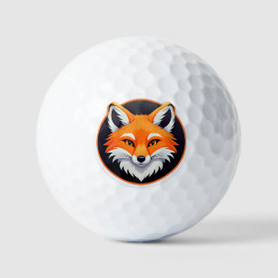🦊 Fox Golf Bälle Individuelles Geschenk für Golfe