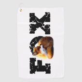 Fox Golfhandtuch (Vorderseite)