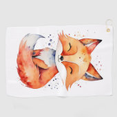 Fox Golfhandtuch (Horizontal)