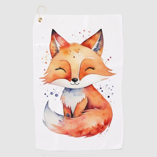 Fox Golfhandtuch (Vorderseite)