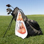Fox Golfhandtuch (Gras)