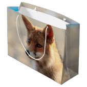 Fox Große Geschenktüte (Rückseite Schrägansicht)