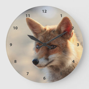 Fox Große Wanduhr