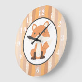 Fox Große Wanduhr (Winkel)