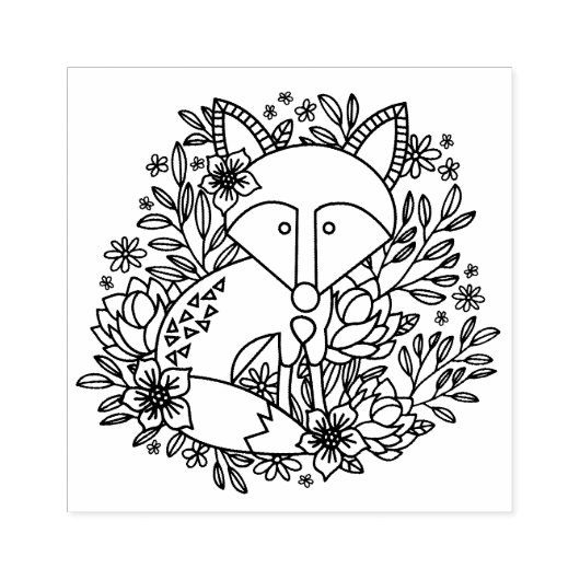 Fox Gummistempel (Prägung)