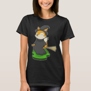 Fox Halloween Hexe T-Shirt