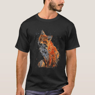 Fox Hand Painted Fox T-Shirt
