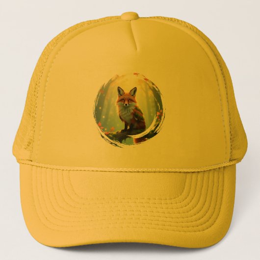 fox Hat Truckerkappe (Vorderseite)