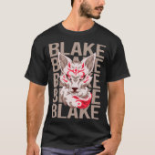 Fox Head - Blake Name T-Shirt (Vorderseite)