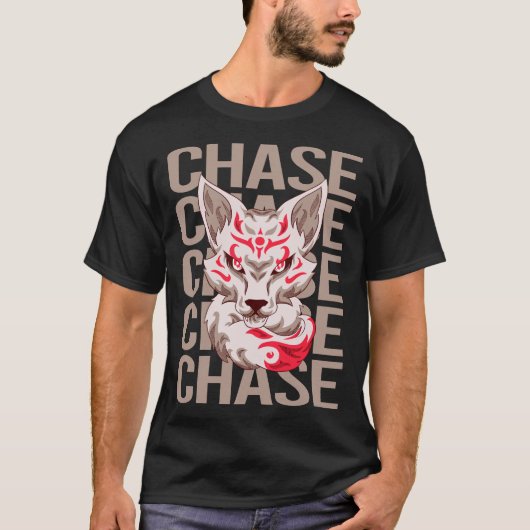 Fox Head - Chase Name T-Shirt (Vorderseite)
