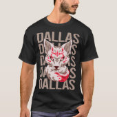 Fox Head - Dallas Name T-Shirt (Vorderseite)